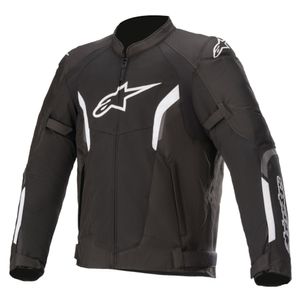 ALPINESTARS AST V2 Air Jacket, Doorwaai motorjas heren, Zwart-Wit