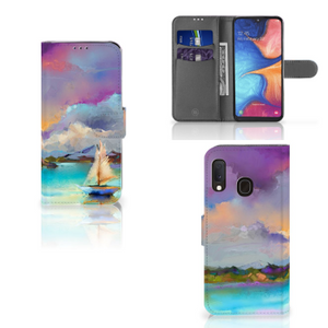 Hoesje Samsung Galaxy A20e Boat