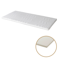 Silver Splittoppermatras  Latex 6 cm - thumbnail