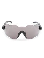 Kuboraum lunettes de soleil MASK E50 à design sans monture - Gris