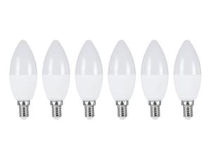 LIVARNO home LED-lampen 6 stuks (Kaars E14)
