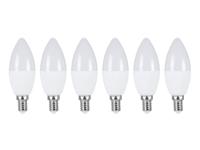 LIVARNO home LED-lampen 6 stuks (Kaars E14)
