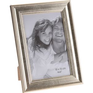 Gouden glanzende fotolijsten voor fotoformaat 10x15 cm   -