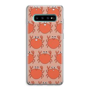 Krab: Samsung Galaxy S10 Plus Transparant Hoesje