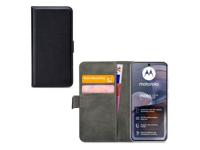 Mobilize Mobilize Classic Gelly Wallet Book Case Motorola Moto G55 Black