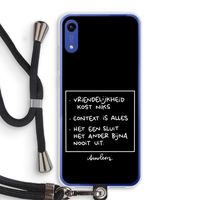 Mijn Motto's: Honor Play 8A Transparant Hoesje met koord
