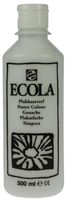 Talens Ecola plakkaatverf flacon van 500 ml, wit - thumbnail