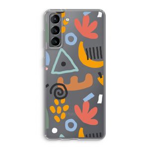 Abstract: Samsung Galaxy S21 Transparant Hoesje