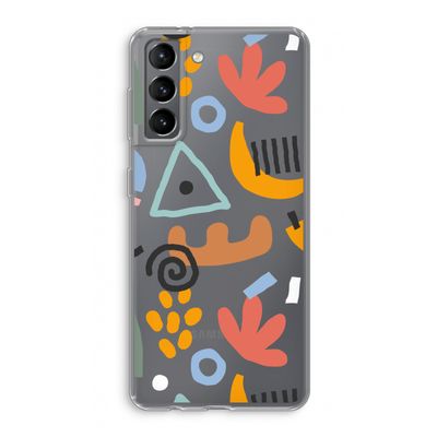 Abstract: Samsung Galaxy S21 Transparant Hoesje