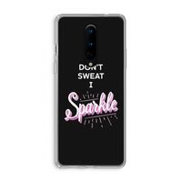 Sparkle quote: OnePlus 8 Transparant Hoesje