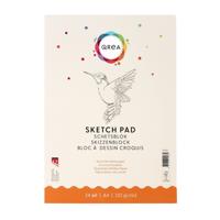 Schetsblok qrea a4 24vel 120gr gelijmd