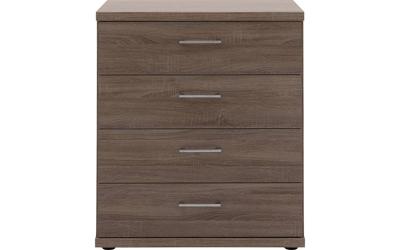 Goossens Ladekast Verto, Commode 4 laden 75 cm breed