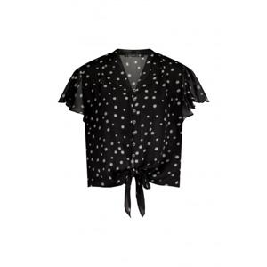 Label Dot - Zwart | Dames | Blouse | Zwart | 36 | regular | Kamst mode