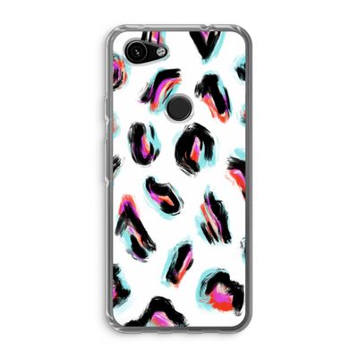 Cheetah color: Google Pixel 3a Transparant Hoesje