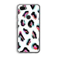 Cheetah color: Google Pixel 3a Transparant Hoesje