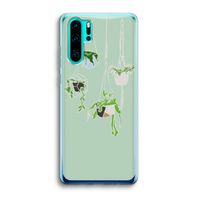 Hang In There: Huawei P30 Pro Transparant Hoesje
