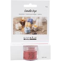 Creativ Company Kaarsenverf, lichtroze, 5 gr/ 1 doos