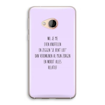 Relatief: HTC U Play Transparant Hoesje
