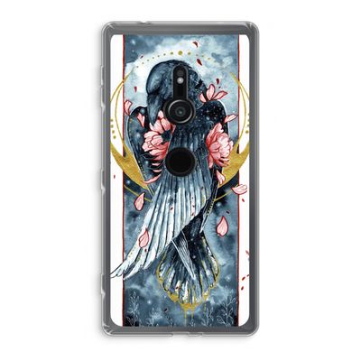 Golden Raven: Sony Xperia XZ2 Transparant Hoesje
