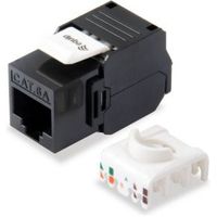 Equip 769226 kabeladapter/verloopstukje RJ-45 LSA Zwart