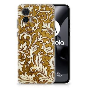 Siliconen Hoesje Motorola Edge 30 Neo Barok Goud