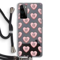 Chicks before dicks: OnePlus 9 Pro Transparant Hoesje met koord