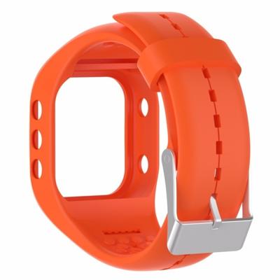 Slimme horloge Silicome polsband horlogeband voor POLAR A300 (oranje)