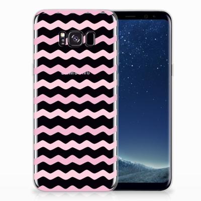 Samsung Galaxy S8 Plus | TPU bumper | Waves Roze