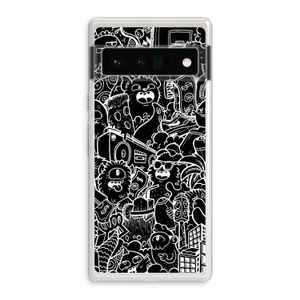 Vexx Black City : Google Pixel 6 Pro Transparant Hoesje