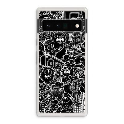 Vexx Black City : Google Pixel 6 Pro Transparant Hoesje