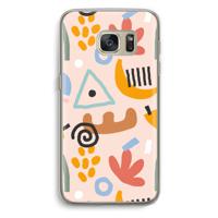 Abstract: Samsung Galaxy S7 Transparant Hoesje - thumbnail