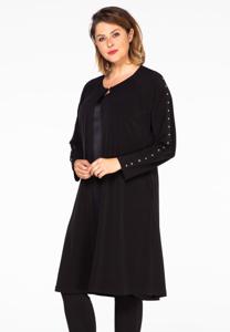 Yoek Jacketded sleeve | Zwart | Maat 38/40