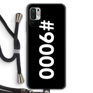 #9000: Xiaomi Redmi Note 10 5G Transparant Hoesje met koord