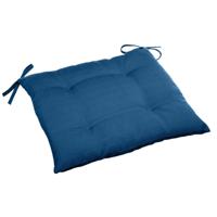 Hesperide Tuinstoelkussen - blauw - uv-bestendig - 40 x 4 cm   -