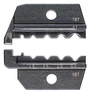 Knipex Krimpprofiel | Voor Gedraaide Contacten (Harting) - 97 49 61