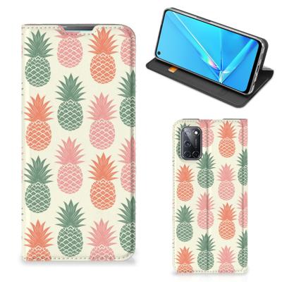 OPPO A52 | A72 | Flip Style Cover | Ananas