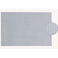 1x Rechthoekige placemats grijs/lila paars kunststof 45 x 30 cm - thumbnail