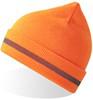 Atlantis AT123 Workout Beanie Recycled - Orange-Fluo - One Size