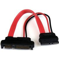 StarTech.com 15cm Slimline SATA naar SATA Adapter met Voeding F/M - thumbnail