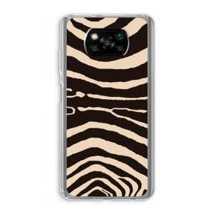 Arizona Zebra: Xiaomi Poco X3 Pro Transparant Hoesje