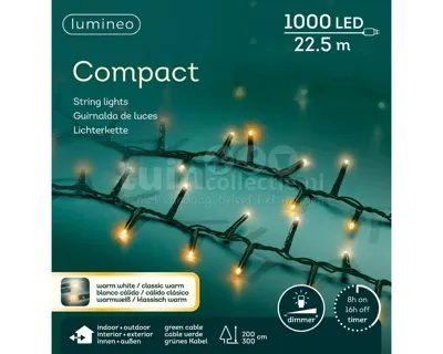 Compactverlichting 1000 LED 22,5m WW+CW