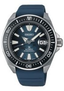 Horlogeband Seiko 4R35-03W0 / SRPF79K1 / R03K011J0 Rubber Blauw 22mm