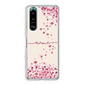 Hartjes en kusjes: Sony Xperia 5 III Transparant Hoesje