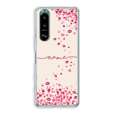 Hartjes en kusjes: Sony Xperia 5 III Transparant Hoesje