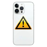 iPhone 14 Pro Max Batterij Cover Reparatie - incl. frame - Zilver - thumbnail