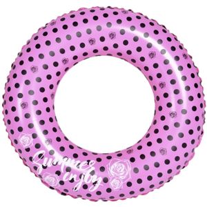Opblaasbare zwembad band/ring roze 90 cm   -