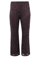 Yoek Pantalon bootcut | Bruin | Maat 58/60