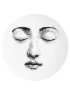 Fornasetti assiette décorative Tema e Variazioni No. 213 - Blanc