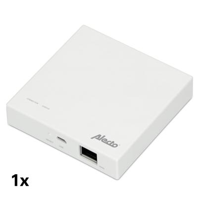 Alecto SMART-SMOKE10 SET 4 - Starterset Smart Zigbee bridge met 4 Smart Zigbee rookmelders