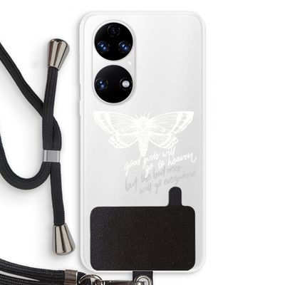 Good or bad: Huawei P50 Transparant Hoesje met koord